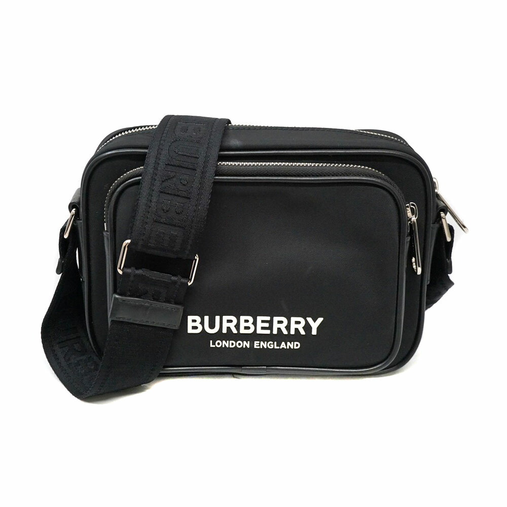 Burberry Paddy Bag Shoulder Black Leather